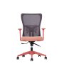 HANAH HOME Kancelarijska stolica Lumbar 108 Salmon - slika 2