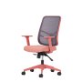 HANAH HOME Kancelarijska stolica Leto 108 Salmon - slika 3