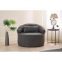 Atelier del Sofa 1-Seat Sofa fotelja Pitta Anthracite - slika 3