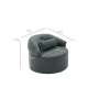Atelier del Sofa 1-Seat Sofa fotelja Pitta Anthracite - slika 1
