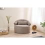 Atelier del Sofa 1-Seat Sofa fotelja Pitta Brown - slika 2