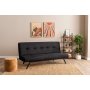 Atelier del Sofa Sofa - trosed Zola Black - slika 1