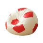 Atelier del Sofa Bean Bag Football Small Red White - slika 2