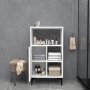 HANAH HOME Višenamenska samostojeća polica Sanimas White - slika 3