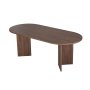 HANAH HOME Trpezarijski sto Sabella Walnut - slika 3