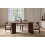 HANAH HOME Trpezarijski sto Sablin Walnut - slika 2