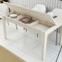 HANAH HOME Trpezarijski sto Milan 897 Travertine - slika 4