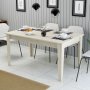 HANAH HOME Trpezarijski sto Milan 897 Travertine - slika 1