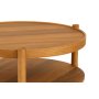 HANAH HOME Sto za kafu Monza Walnut - slika 3