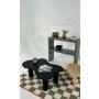 HANAH HOME Sto za kafu Bloom Black - slika 3