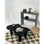 HANAH HOME Sto za kafu Bloom Black - slika 4