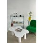 HANAH HOME Sto za kafu Bloom White - slika 2