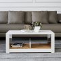 HANAH HOME Sto za kafu Aydos White Hrast - slika 2