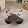 HANAH HOME Sto za kafu Liya Wood Black - slika 4