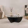 HANAH HOME Sto za kafu Liya Wood Black - slika 1