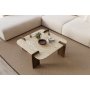 HANAH HOME Sto za kafu Afrolli Travertine Walnut - slika 3