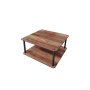 HANAH HOME Sto za kafu Masivo Square Walnut - slika 2