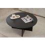 HANAH HOME Sto za kafu Soleil Wood Black - slika 3