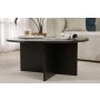 HANAH HOME Sto za kafu Soleil Wood Black - slika 4