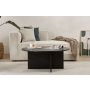 HANAH HOME Sto za kafu Soleil Wood Black - slika 1