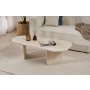 HANAH HOME Sto za kafu Ovalis Travertine - slika 2