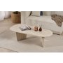 HANAH HOME Sto za kafu Ovalis Travertine - slika 4
