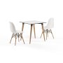 HANAH HOME Set stolica (2 komada) Eos V Ivory White - slika 1