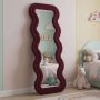 HANAH HOME Ogledalo Mundo Claret Red - slika 3