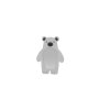 HANAH HOME Ogledalo za decu Bear Grey - slika 2