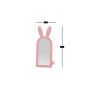 HANAH HOME Ogledalo za decu Rabbit Pink - slika 3