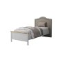HANAH HOME Jednokrevetni krevet Krem Hrast Siva FRN 21018 - slika 5