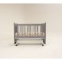 HANAH HOME Krevetac za bebe Elegance Grey - slika 2