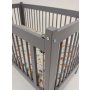 HANAH HOME Krevetac za bebe Elegance Grey - slika 4