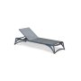 HANAH HOME Ležaljka Aluminium Dark Grey - slika 2