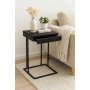 HANAH HOME Bočni sto Veno Black - slika 3