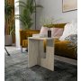 HANAH HOME Bočni sto Terni Travertine - slika 1