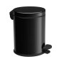 VINOX Kanta za otpatke sa pedalom metal CRNA 12 lit (visina 370mm, prečnik 250mm) - slika 2