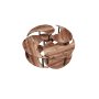 HANAH HOME Sto za kafu Yin Yang 4 70 Walnut - slika 4
