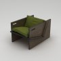 HANAH HOME Ving Chair - fotelja Winner - slika 3