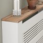 HANAH HOME Radijator polica Termora Atlantic Pine White - slika 3