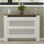 HANAH HOME Radijator polica Termora Walnut White - slika 2