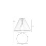 OPVIQ Stona lampa 8905 1 - slika 5