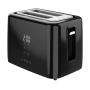 AENO Electric Toaster, black, 220-240V, 50-60Hz, 780-930W, 2 slots, 3 modes, 7 browning levels - slika 1