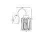 OPVIQ Zidna lampa 9041 1A - slika 4