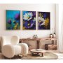 WALLXPERT Dekorativna slika iz 3 dela Huhu223 35 x 50 - slika 2