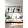 WALLXPERT Dekorativna slika iz 3 dela Huhu430 20 x 30 - slika 1