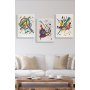 WALLXPERT Dekorativna slika iz 3 dela MDF0098 - slika 1