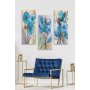 WALLXPERT Dekorativna slika iz 3 dela MDF0020 - slika 1