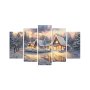 WALLXPERT Dekorativna slika iz 5 delova 5PMDFNOEL 1 - slika 2