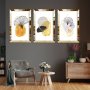 WALLXPERT Dekorativna slika iz 3 dela Huhu395 50 x 70 - slika 1